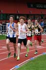 Mens 3000 metres at the Northern Inter-Counties under-17s and 15s at Witton Park, Blackburn. Photo: David T. Hewitson/Sports for All Pics